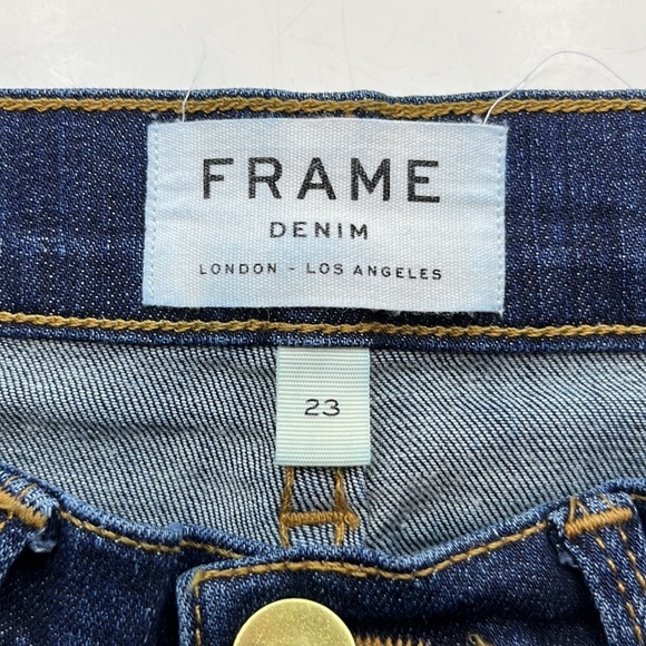 Frame Denim Le High Straight Crop Size 23 - Picture 11 of 16